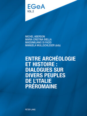 cover image of Entre archéologie et histoire